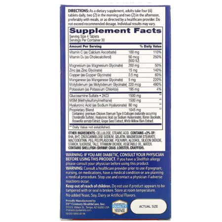 21st Century, Arthri-Flex Advantage, + Vitamina D3, 120 Comprimidos Revestidos - Image 2