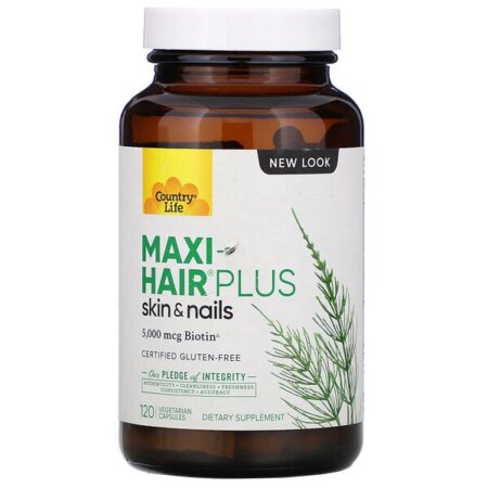 Country Life, Maxi-Hair Plus, 120 Vegetarian Capsules