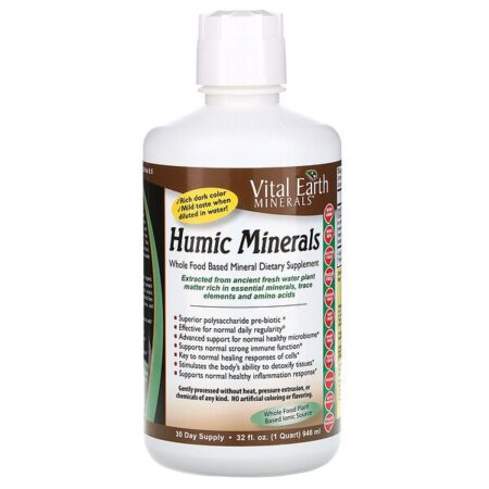 Vital Earth Minerals, Minerais Húmicos, 946 ml (32 fl oz)