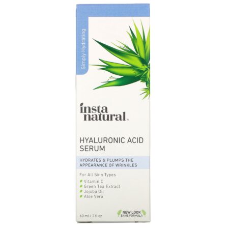 InstaNatural, Hyaluronic Acid Serum, 2 fl oz (60 ml) - Image 2