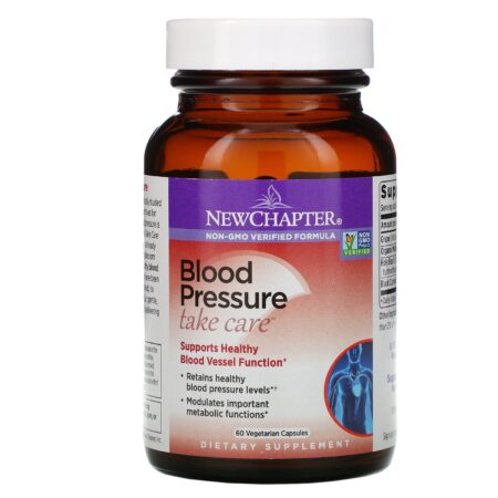 New Chapter, Blood Pressure, Take Care, 60 Vegetarian Capsules - Image 3