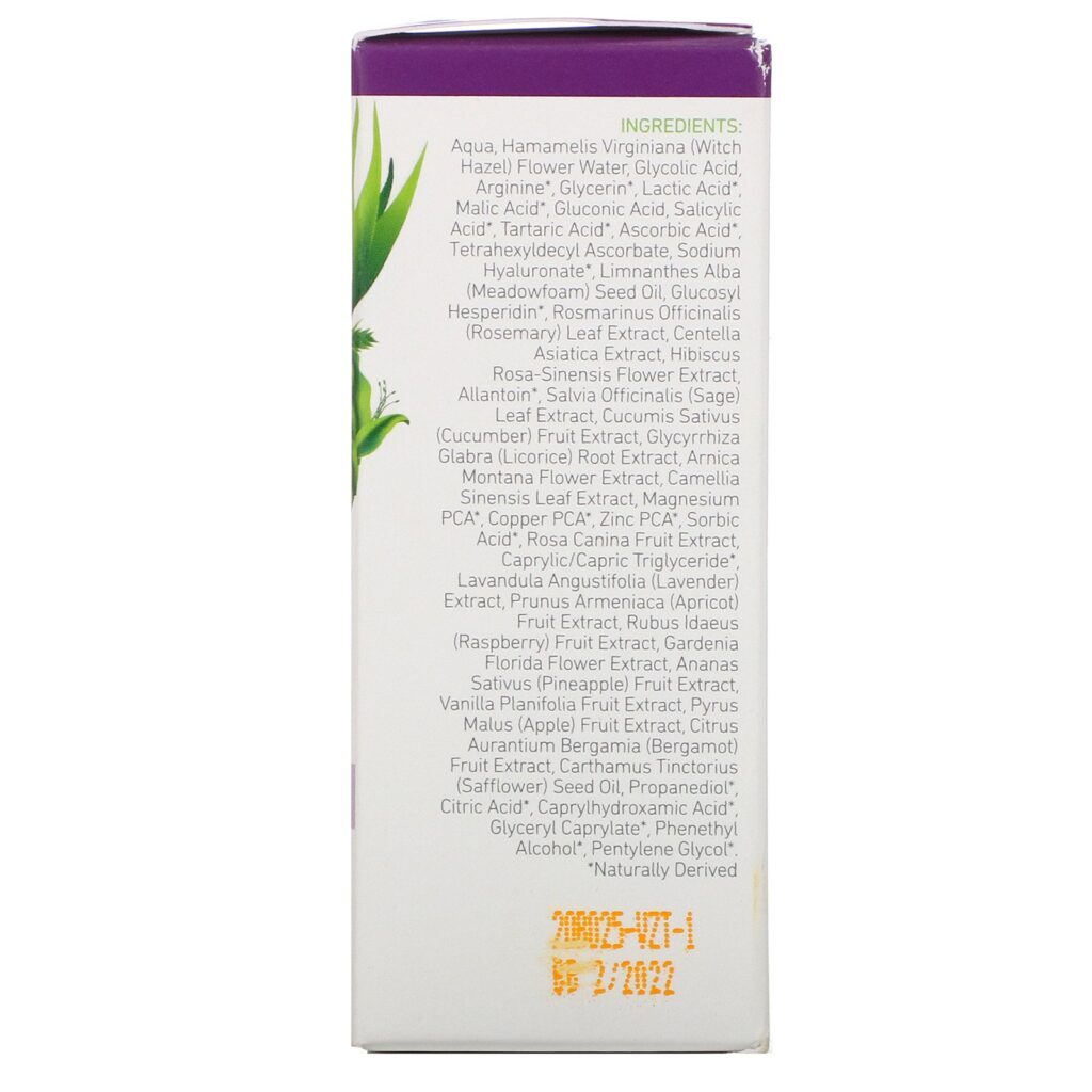 InstaNatural, 7% Glycolic AHA Toner, 1 fl oz (30 ml) - Imagem 3