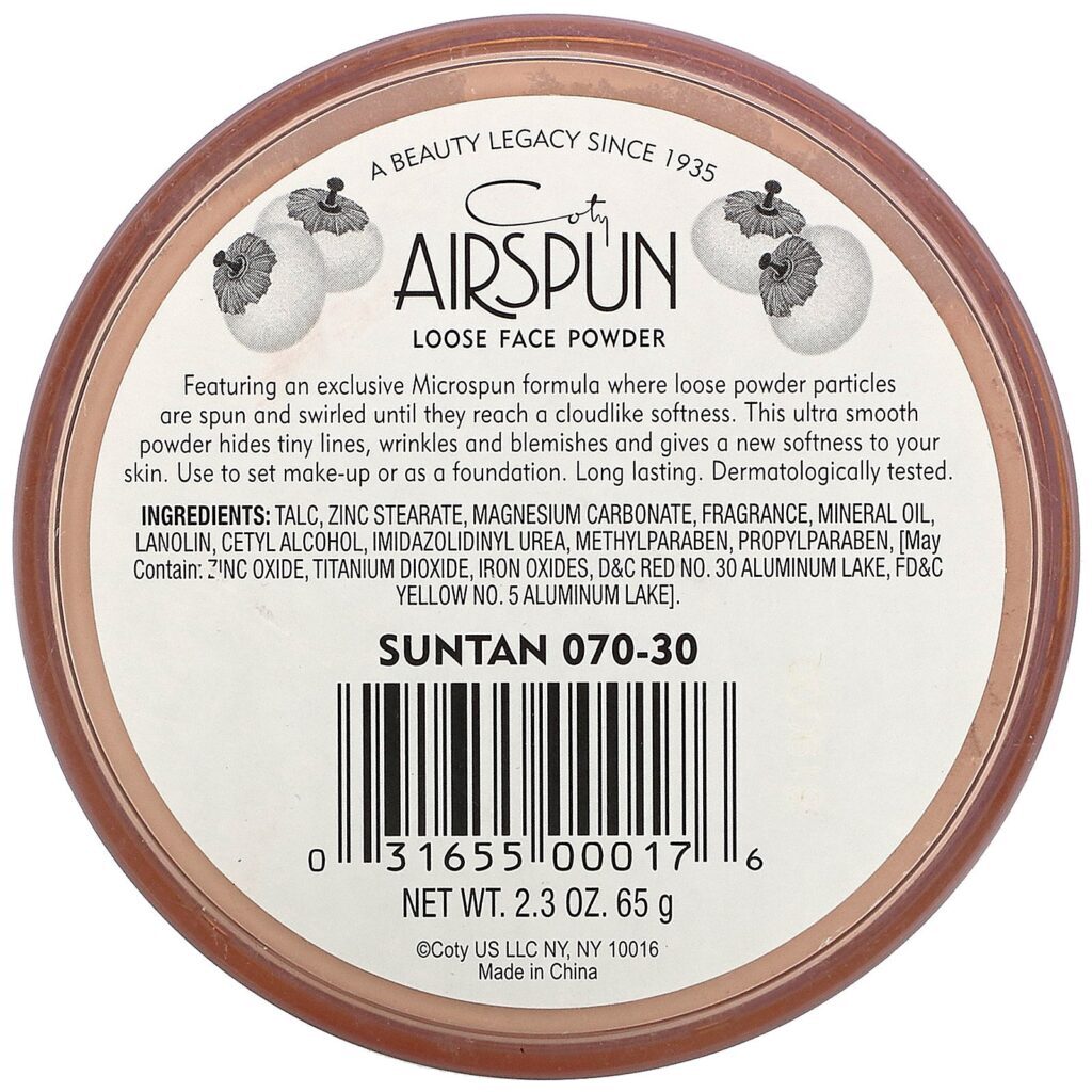 Airspun, Pó facial solto, Suntan 070-30, 65 g - Imagem 2