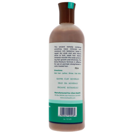 Zion Health, Adama, Condicionador de Minerais Antigos, Coco Branco, 16 fl oz (473 ml) - Image 2