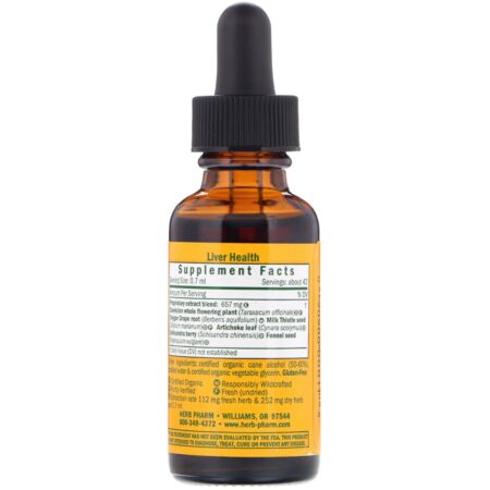 Herb Pharm, Saúde do Fígado, 1 fl oz (30 ml) - Image 2