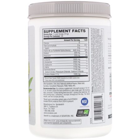 Xtend, The Original, 7 g de BCAA, Trovão Tropical, 420 g (14,8 oz) - Image 2