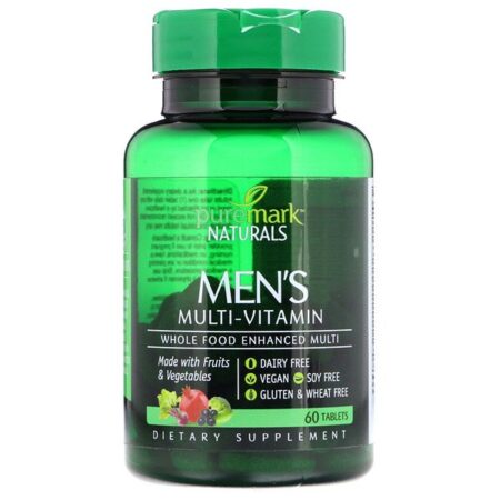 PureMark Naturals, Multivitamínico Masculino, 60 Comprimidos