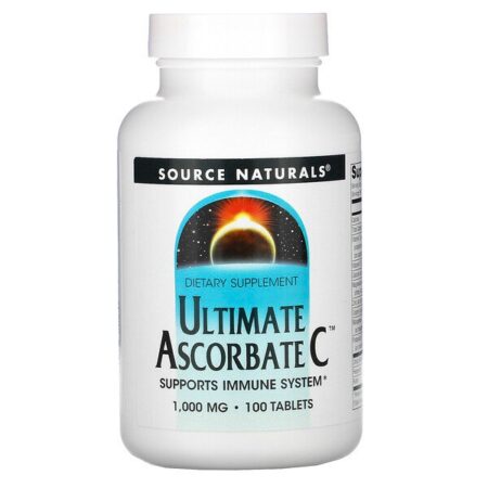 Source Naturals, Ascorbato C Definitivo, 1000 mg, 100 Comprimidos