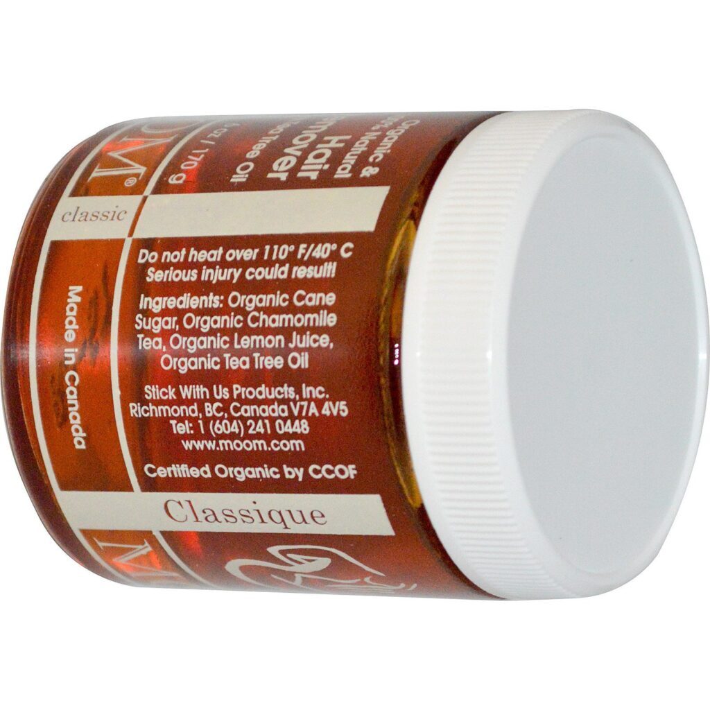 Moom, Removedor de pêlos com chá de malaleuca, Clássico 6 oz (170g) - Imagem 2