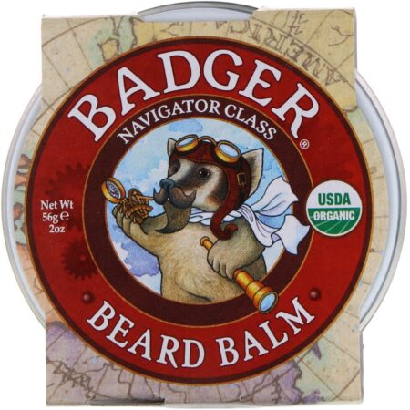 Badger Company, Navigator Class, Cuidado para Homens, bálsamo para Barba, 2 fl oz (59.1 ml) - Image 2