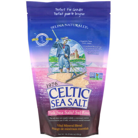 Celtic Sea Salt, Pink Sea Salt, 1 lb (452 g)