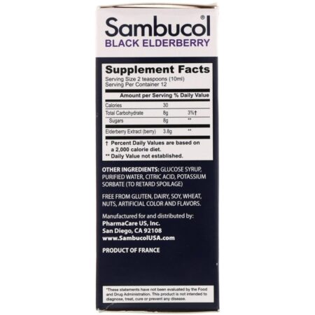 Sambucol, Sabugueiro, Fórmula Original, 4 oz fl (120 ml) — foto 2 Sambucol, Sabugueiro, Fórmula Original, 4 oz fl (120 ml) — foto 2