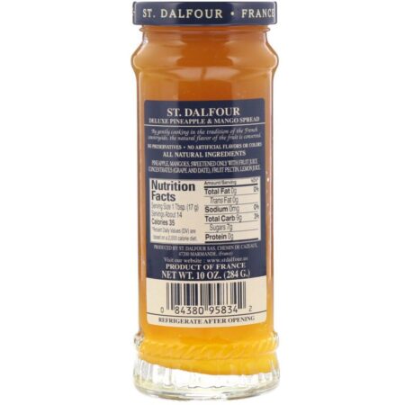 St. Dalfour, Geleia de Abacaxi e Manga, 284 g - Imagem 2