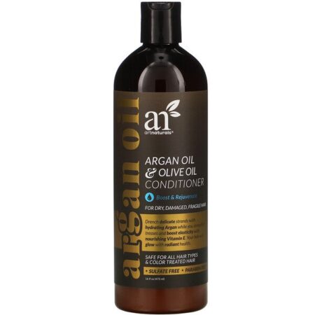 Artnaturals, Argan Oil & Olive Oil Conditioner, Boost & Rejuvenate, 16 fl oz (473 ml)