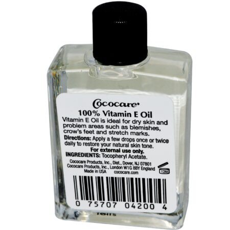 Cococare, Óleo Puro de Vitamina E, 28.000 UI, 30 ml (1 fl oz) - Image 2