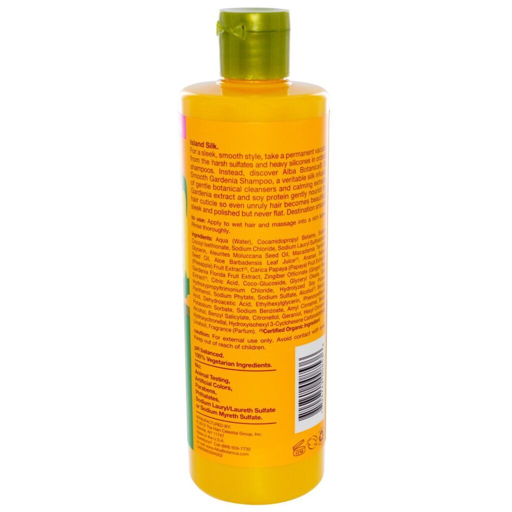 Alba Botanica, Shampoo Havaiano Natural, Gardênia Suave, 355 ml (12 fl oz) - Imagem 2