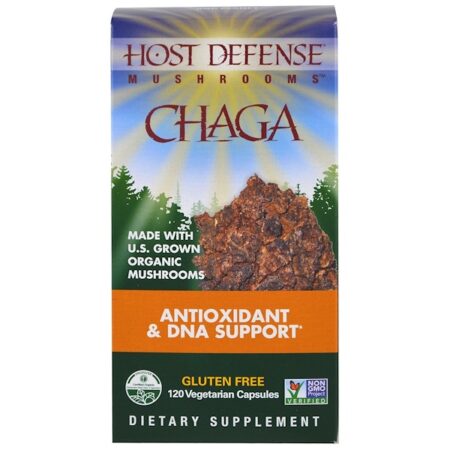 Fungi Perfecti, Chaga, 120 Cápsulas Vegetais