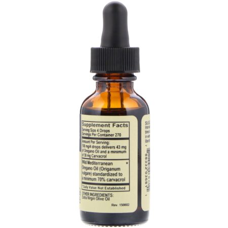 Vitality Works, Óleo de Orégano, 30 ml (1 fl oz) - Image 2