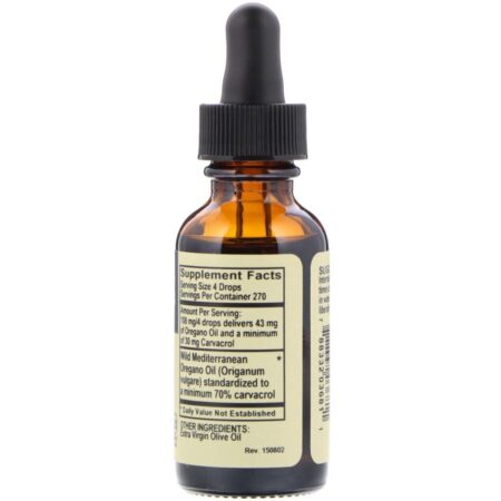 Vitality Works, Óleo de Orégano, 30 ml (1 fl oz) - Imagem 2