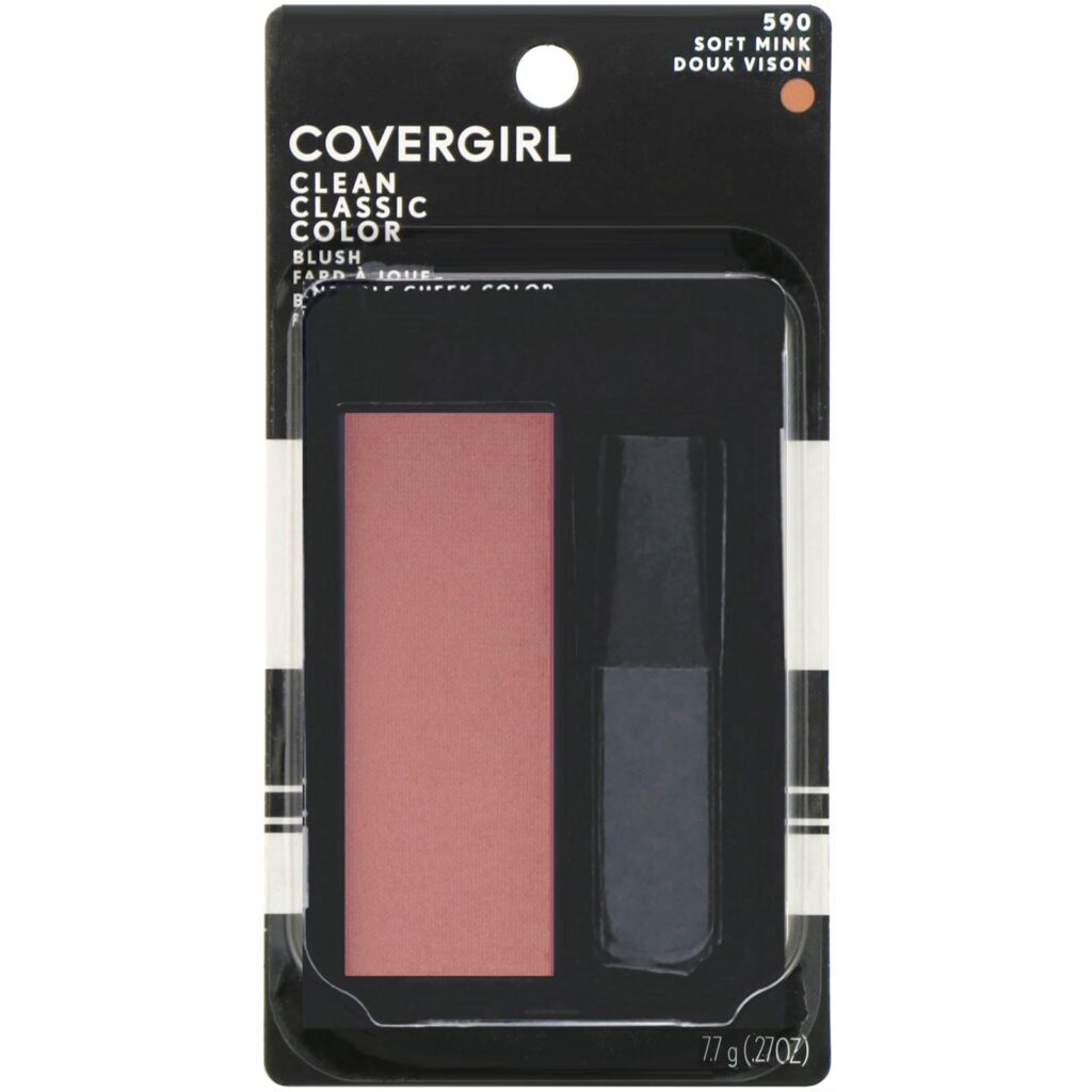 Covergirl, Clean, Blush cor clássica, 590 Marta suave, 7,7 g - Imagem 2