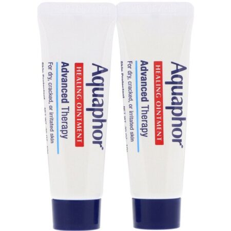 Aquaphor, Pomada Curativa, Protetor para a Pele, 2 Tubos, 0.35 oz (10g) Cada