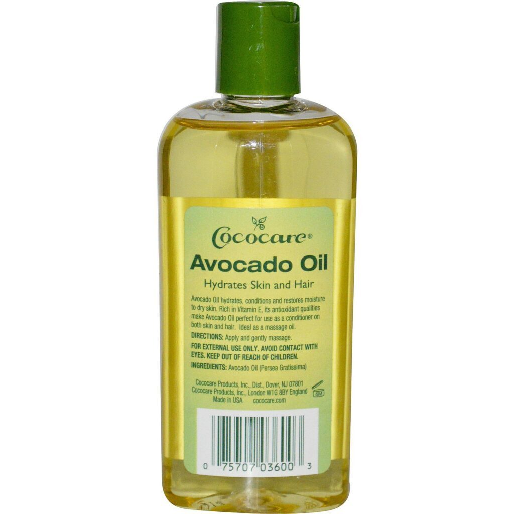 Cococare, Óleo de abacate, 4 fl oz (118 ml) - Imagem 2