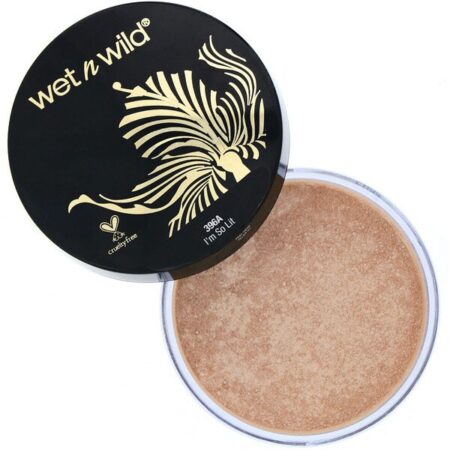 Wet n Wild, Pó iluminador MegaGlo Loose, I'm So Lit, 0,28 oz (8 g)