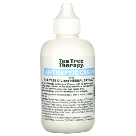 Tea Tree Therapy, Creme Antisséptico, com Óleo de Melaleuca e Extratos Herbáceos, 118 ml (4 fl oz) - Image 2