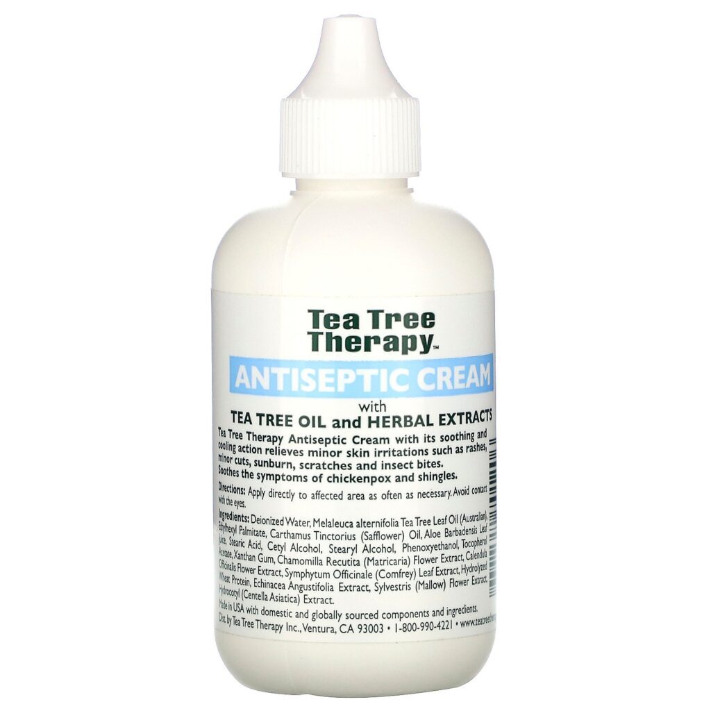 Tea Tree Therapy, Creme Antisséptico, com Óleo de Melaleuca e Extratos Herbáceos, 118 ml (4 fl oz) - Imagem 2