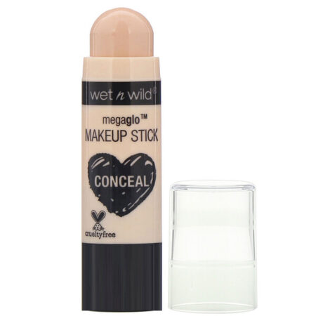 Wet n Wild, Maquiagem em bastão MegaGlo, corretivo, Nude For Thought, 6 g (0,21 oz)