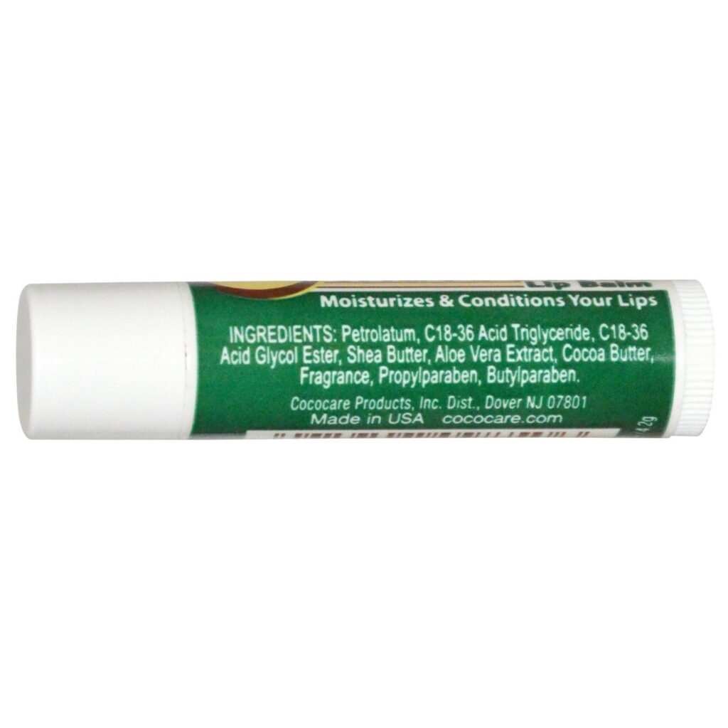 Cococare, Bálsamo Labial de Manteiga de Karité, 0,15 oz (4,2 g) - Imagem 2