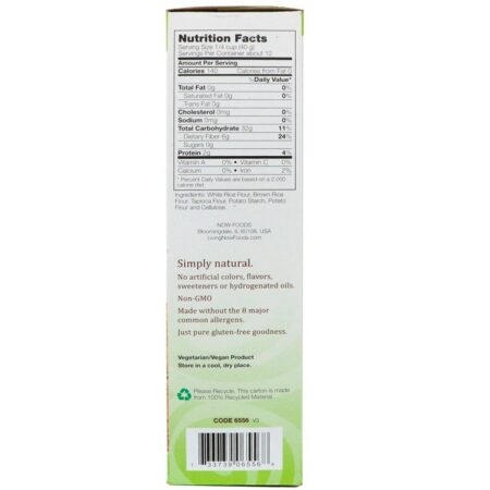 Now Foods, Farinha para Todos os Fins, Sem Glúten, 17 oz (482g) - Imagem 2