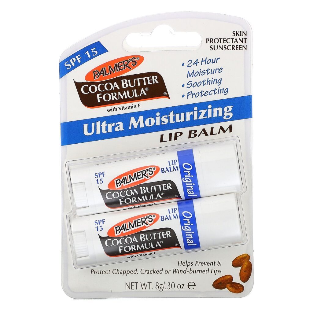 Palmer's, Bálsamo Labial Ultra Hidratante, FPS 15, Original, 2 Embalagens, 0,30 onças (0,8 g) - Imagem 2