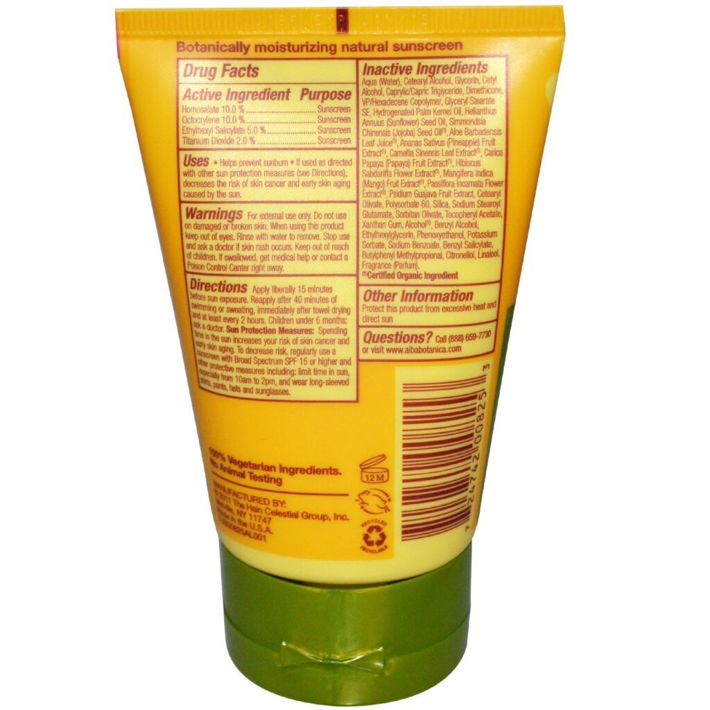 Alba Botanica, Protetor Solar Havaiano Natural, FPS 30, 4 oz (113 g) - Imagem 2