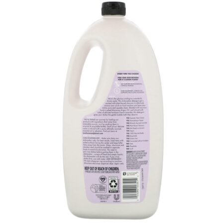 Love Home & Planet, Dishwasher Detergent Gel, Lavender & Argan Oil, 56 fl oz (1.47 l) - Image 2