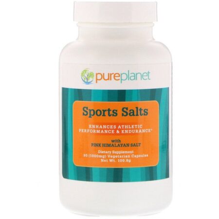 Pure Planet, Sports Salts, 1,000 mg, 90 Vegetarian Capsules