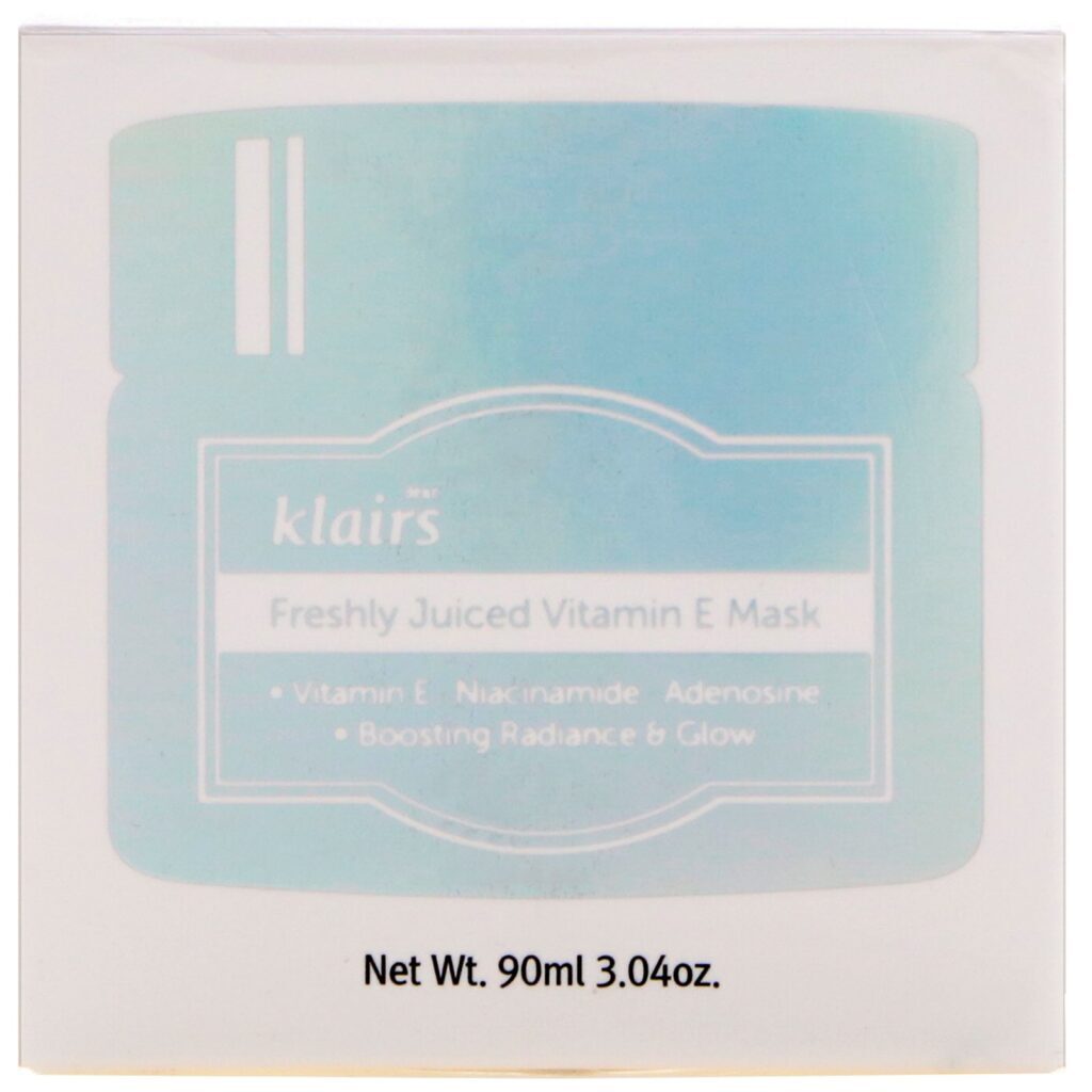 Dear, Klairs, Máscara de Vitamina E Freshly Juiced, 90 ml (3,4 oz) - Imagem 2