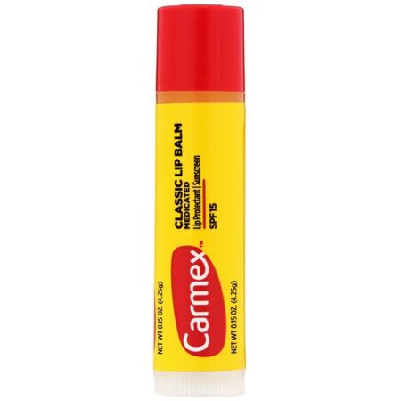 Carmex, Classic Lip Balm, Medicated, FPS 15, 4,25 g (0,15 oz)