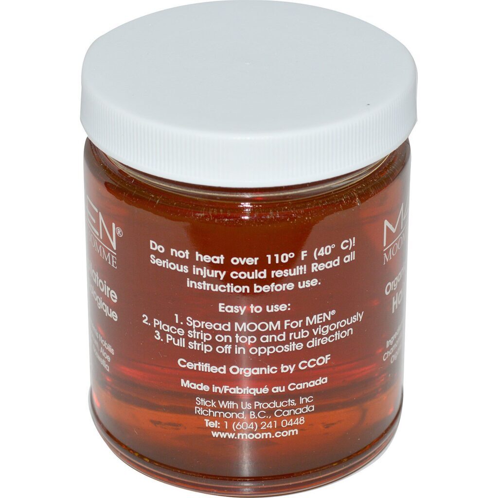 Moom, M4Men, Removedor de cabelo, para homens, 12 oz (345 g) - Imagem 2