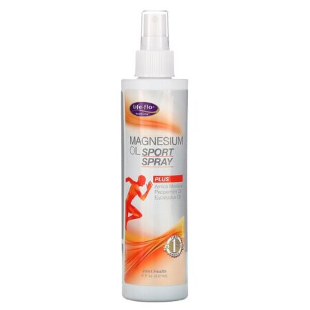 Life-flo, Spray Esportivo de Óleo de Magnésio, 8 fl oz (237 ml)