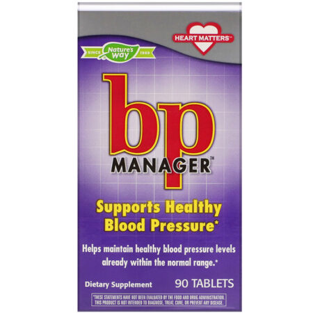 Nature's Way, BP Manager, 90 Tablets