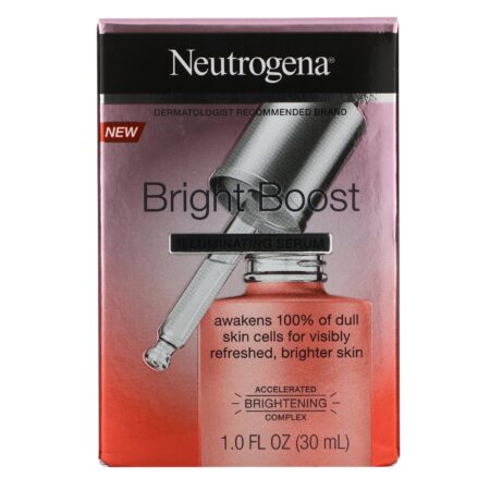 Neutrogena, Bright Boost, Illuminating Serum, 1.0 fl oz (30 ml) - Image 2