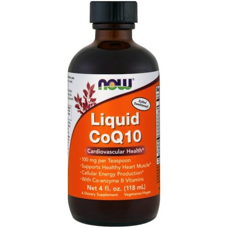 Now Foods, CoQ10 Líquida, 4 fl oz (118 ml)