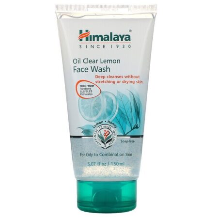 Himalaya, Elimina Oleosidade, Limpador Facial de Limão, Para Pele Oleosa, 5,07 fl oz (150 ml)