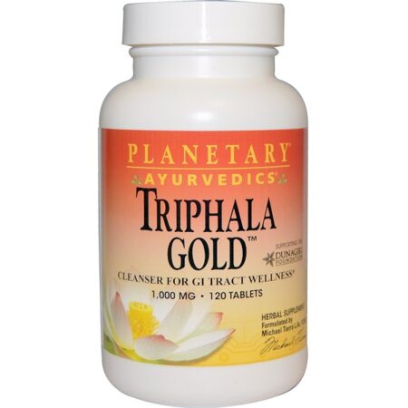 Planetary Herbals, Ayurvédica, Triphala Gold, 1.000 mg, 120 Comprimidos