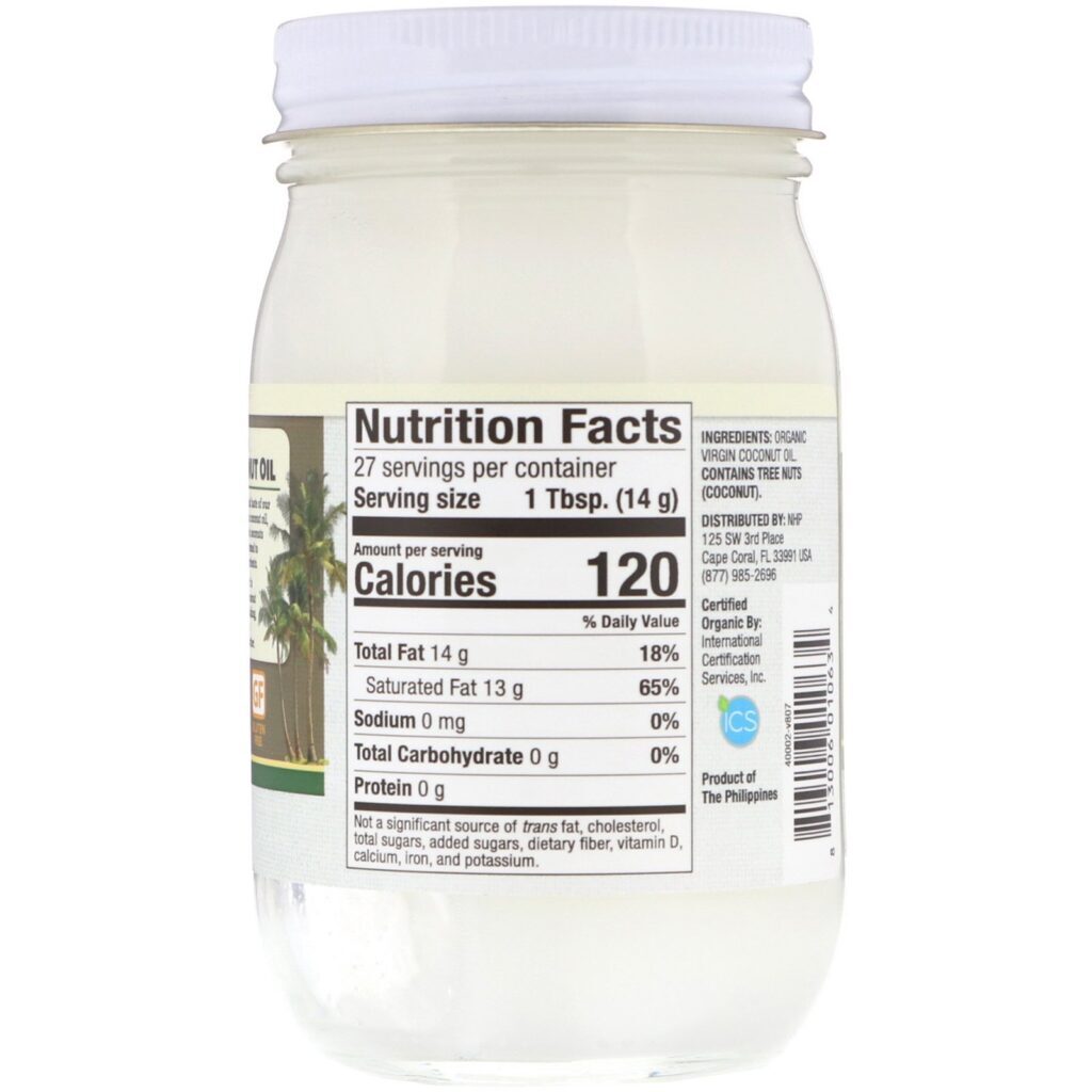 Dr. Mercola, Organic Raw & Extra Virgin Coconut Oil, 13.6 oz (385.5 g) - Imagem 2