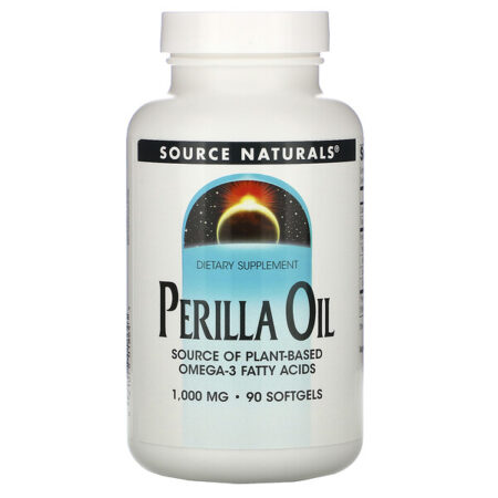 Source Naturals, Óleo de Perila, 1000 mg, 90 Cápsulas Gelatinosas