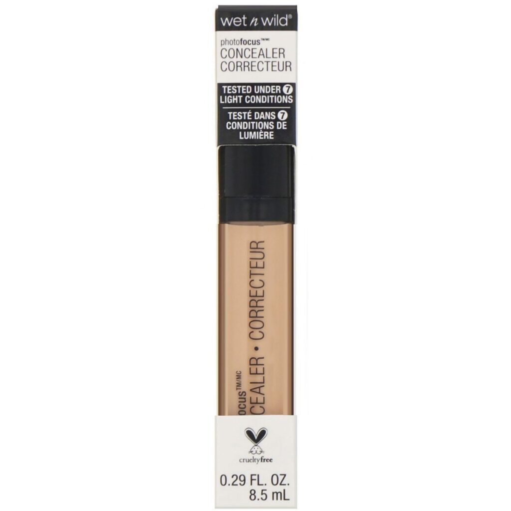 Wet n Wild, Corretivo PhotoFocus, bege claro/médio, 8,5 ml - Imagem 2