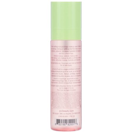 Pixi Beauty, Spray Fixador de Maquiagem, com Água de Rosas e Chá Verde, 80 ml (2,7 oz) - Image 2