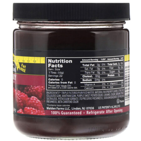 Walden Farms, Pasta de Fruta Framboesa, 340 g (12 oz) - Imagem 2